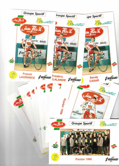 Cyclisme Carte Bernard Sport 1998