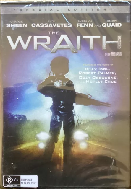 The Wraith - Charlie Sheen - New & Sealed Dvd - Free Local Post