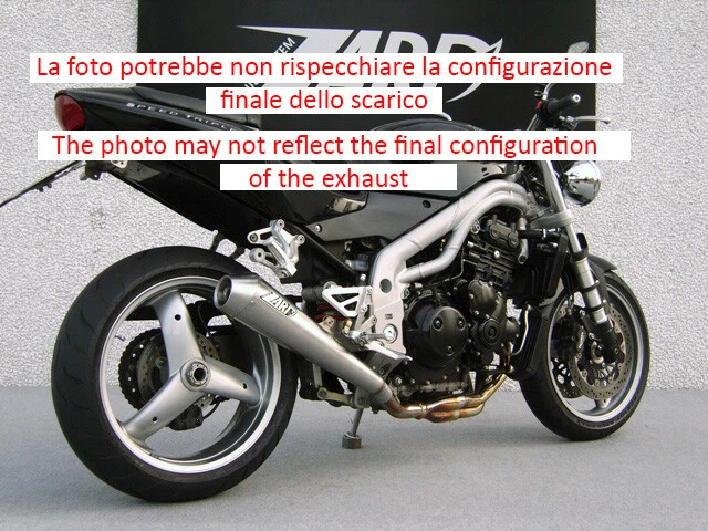 Exhaust Zard Titanium-Carbon Conical App. Triumph Speed Triple 955
