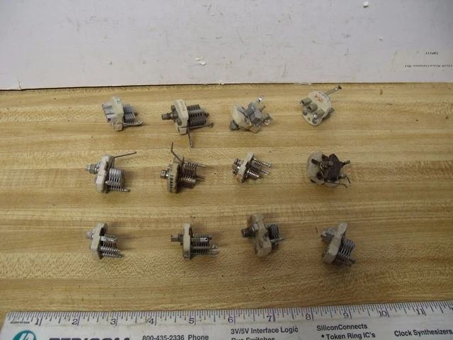 Lot De 5 Condensateurs Variables Trimmer 6-25 PF - Pour Réglage électronique - Neufs