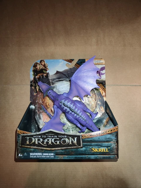HOW TO TRAIN your dragon trainer SKRILL e DAGUR spin master dreamworks Drago EUR 49,00 - PicClick ES