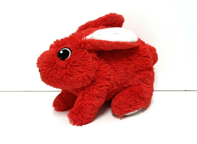 Red Rabbit Lego LEGO DUPLO LOGO Plush Red Bunny Rabbit Stuffed Animal 2012 Collectible ...