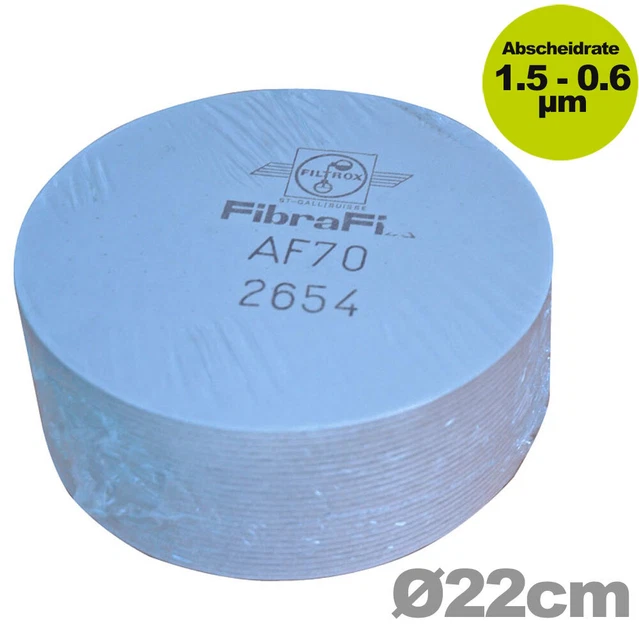Filtrox Rundfilterschicht AF 100 220 mm