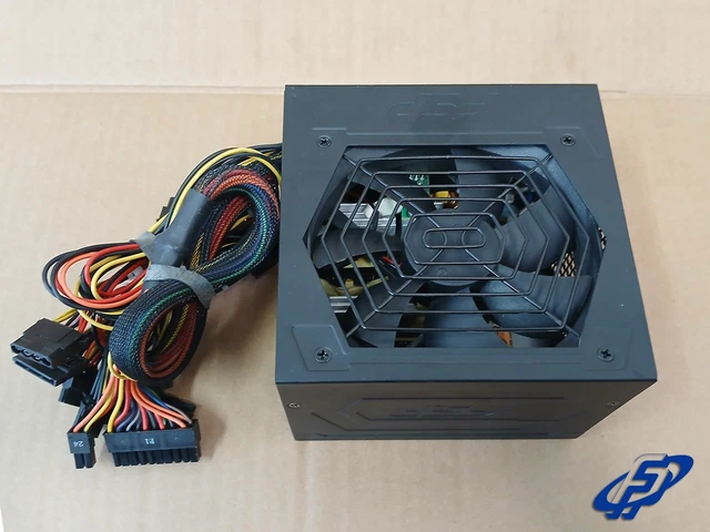 Fonte De Alimentação Atx Para Pc Corsair Cx600 Usada Tudo Ok - Preto