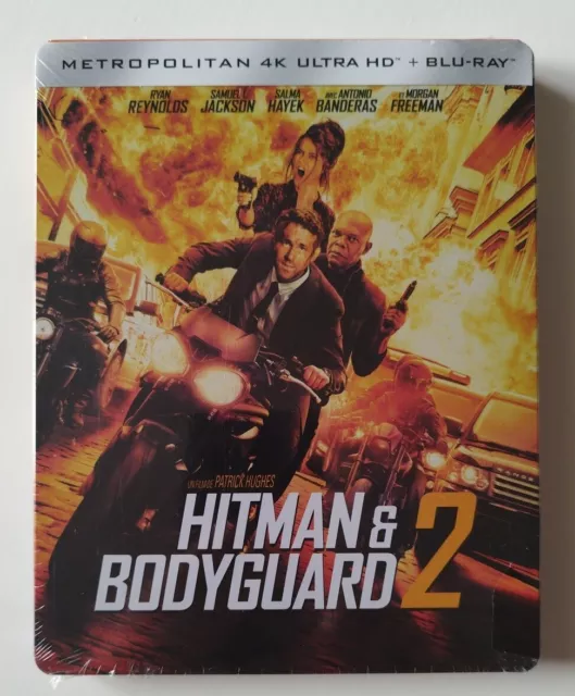 Blu Ray 4K Hitman & Bodyguard 2 Steelbook Neuf sous blister