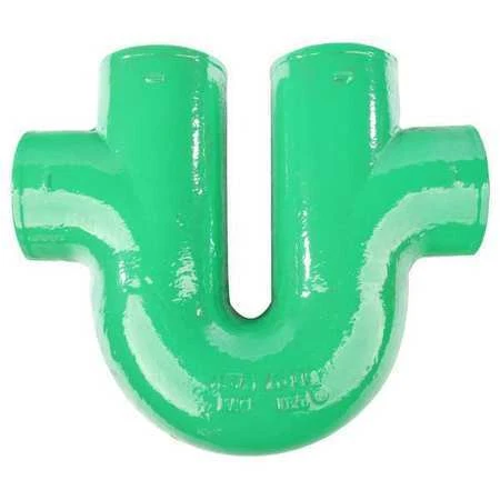 ZORO SELECT ZFB222524 Running Trap, Cast Iron, 4 in, Socket