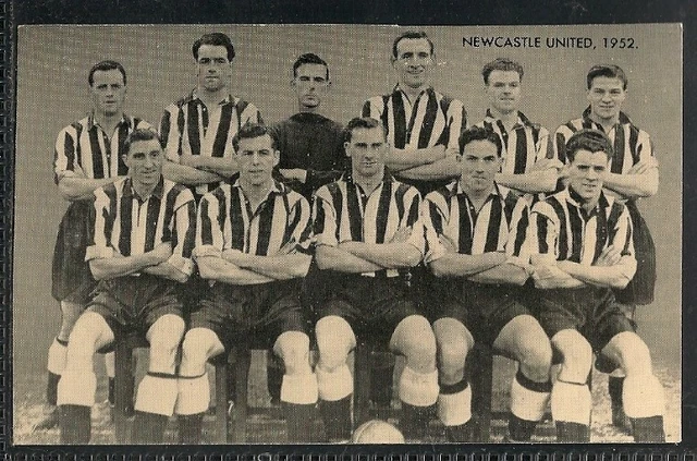 THOMSON, berühmte Teams in der Fußballgeschichte, NEWCASTLE UNITED, 1952, SEHR GUTER ZUSTAND, 1961