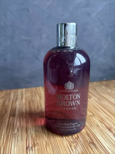 MOLTON BROWN Fiery Pink Pepper Bath Shower Gel 300ML Brand New next day post