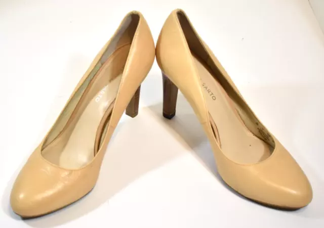 Women's Franco Sarto Caspian Beige Heel 9 M 2