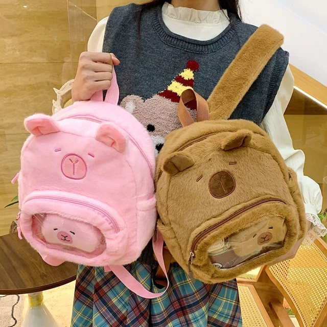 Capybara Kids Adjustable Backpack - Durable School Bag With Spacious Main Compartment - Gift For Boys & Girls From School Bags - Price 44.66