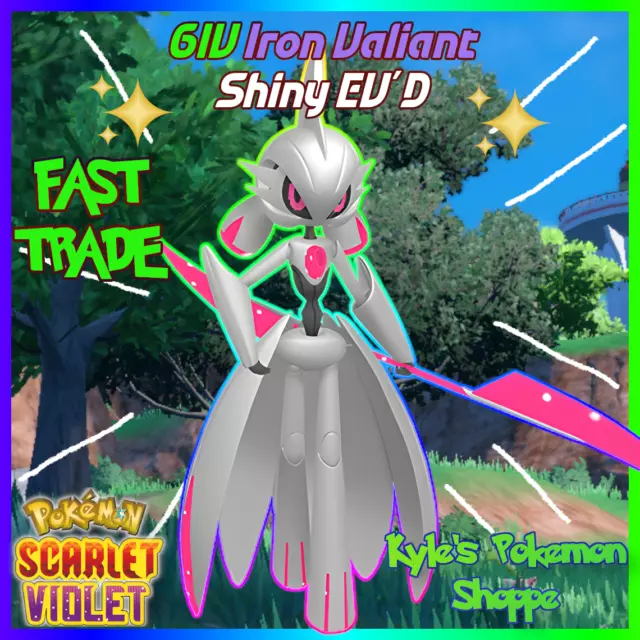 GARDEVOIR ⚡ POKEMON SCARLET VIOLET ⚡ SHINY/NORMAL ⚡ 6IV BATTLE READY VGC 23  ⚡