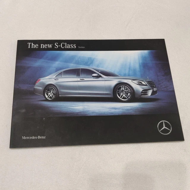 MERCEDES BENZ W222 SClass Catalog 2017 August Excellent