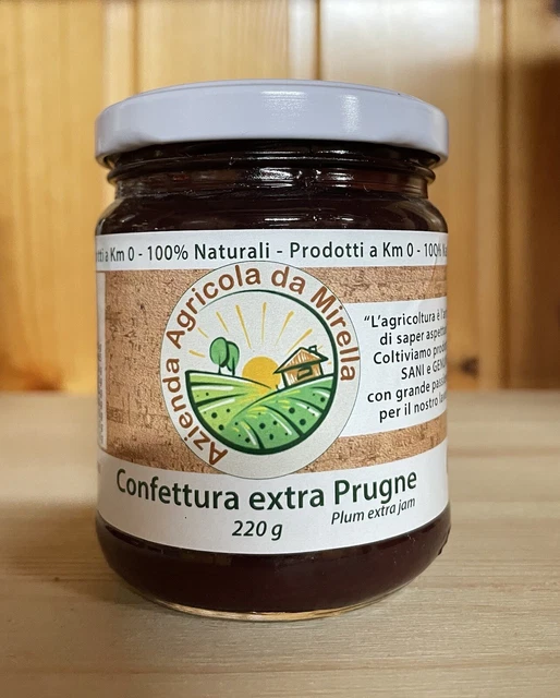 CONFETTURA EXTRA di PRUGNE 220g “da Mirella”