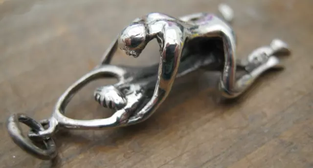 Ciondolo Ciondolo Erotico Argento Solido Risqué Nudo Fob Scawinger Piccante