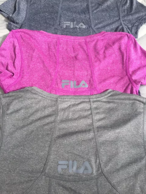 Womens FILA Quick Dry Exercise TShirt, Sport Tee, Light Weight Gym Top, FreePost