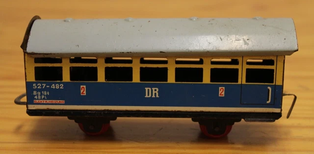 Personenwagen MSW MSB Stadtilm Weimar , Blech DDR.alt.