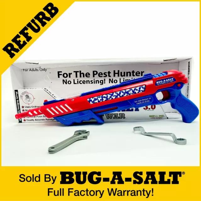 Refurbished Bug-A-Salt Salt Wars Freedom Edition 3.0