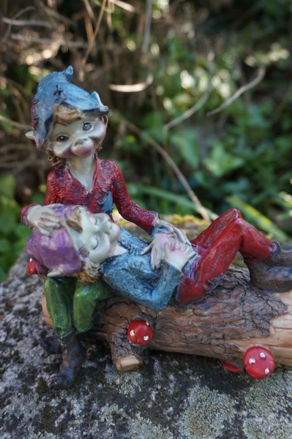 Figurine Korrigan Avec épée - Référence 50228 A - Sculpture Fantasy (lutin, Troll) - Neuf Sous Emballage
