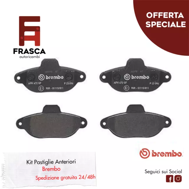 Pastiglie Freno Anteriori Brembo Fiat Seicento 600 0.9 39 CV 1.1 54 CV