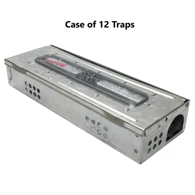 Slim Multiple Catch Mouse Trap Clear Lid ( 12 Traps ) Repeater Mouse Trap