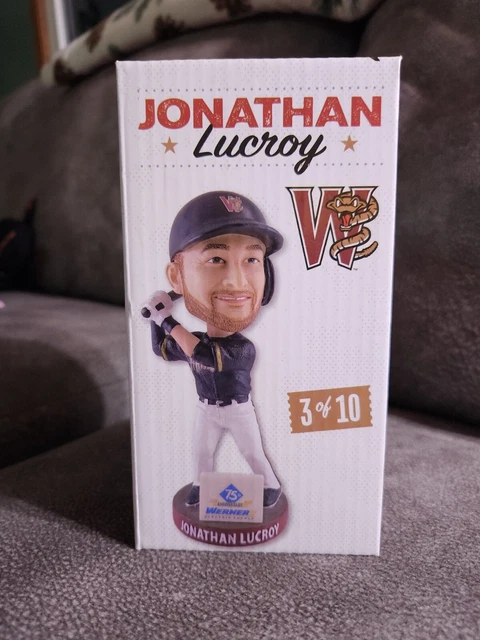Jonathan Lucroy Wisconsin Timber Rattler Bobblehead NIB  Free S/H