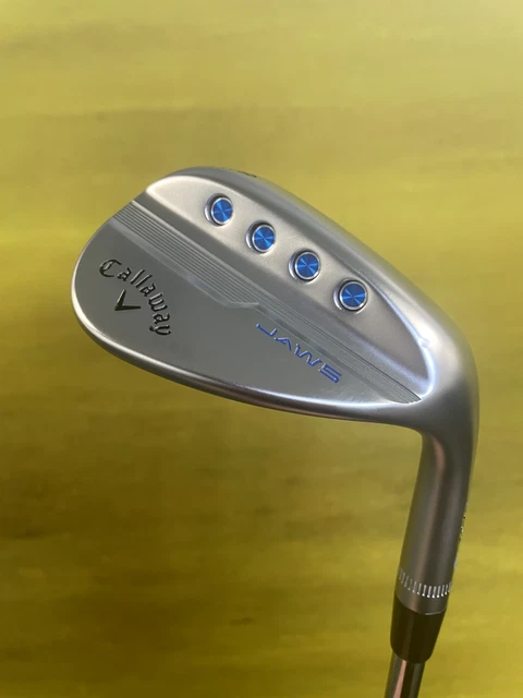 Callaway Wedge Jaws Raw Face Chrome Rh 58/08 Z-grind Steel - Mazze Da