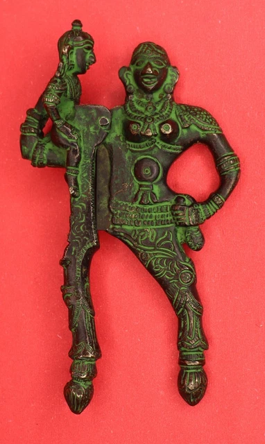 Mother & Babby Carved Vintage Style Brass Sarota Betel Nutcracker Supari Cutter