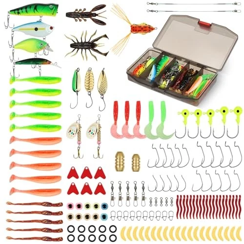 Lot De 4 Leurres De Pêche En Surface Type 