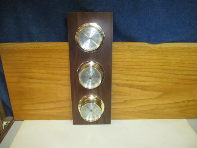 Thermometer Barometer Humidity Meter Springfield Instrument Co of Hackensack NJ