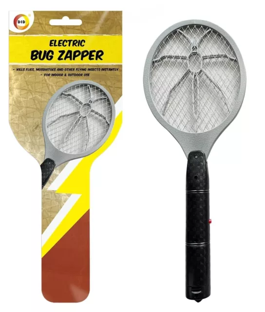 Electric Zapper Bug Mosquito Fly Swatter Insect Killer Wasp Trap Swat Racket Bat