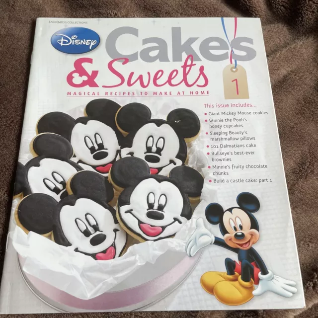 Eaglemoss Disney Cakes And Sweets Magazine Issue 1