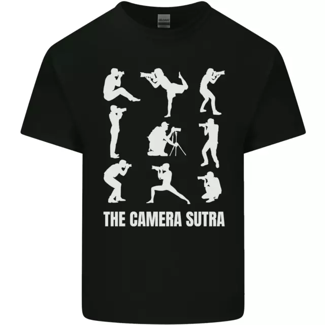 T-shirt top da uomo cotone sutra fotografia divertente fotografo