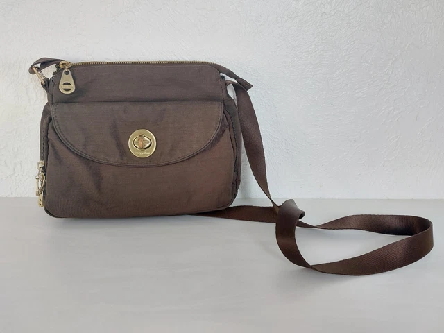 Baggallini Brown Crossbody Bag Purse HandBag