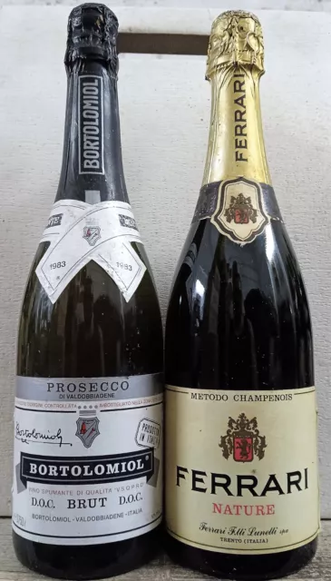 1 Bt. Prosecco di Valdobbiadene Brut Bortolomiol 1983 - per il 40. compleanno