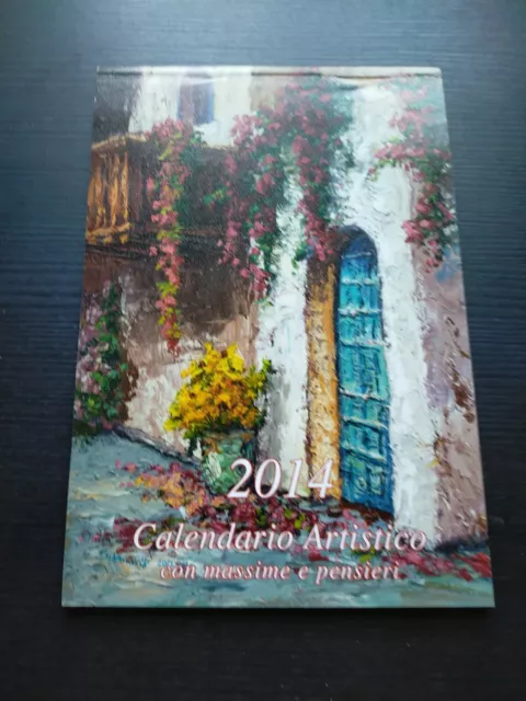 Calendario Artistico 2014 Con Massime E Pensieri Spam - Sc116