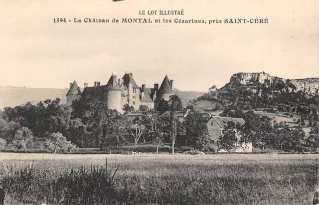 le château de MONTAL et les Césarines, près de CERE
