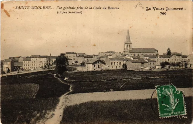 CPA Ste-SIGOLENE - Vue générale prise de la Croix du Rameau (690477)