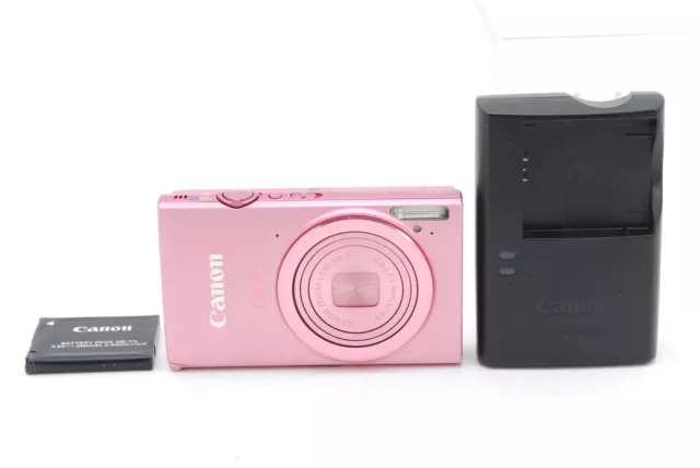 【MINT】 Canon IXY 430F Powershot Pink Digital Camera Wi-Fi  16.1MP From JAPAN
