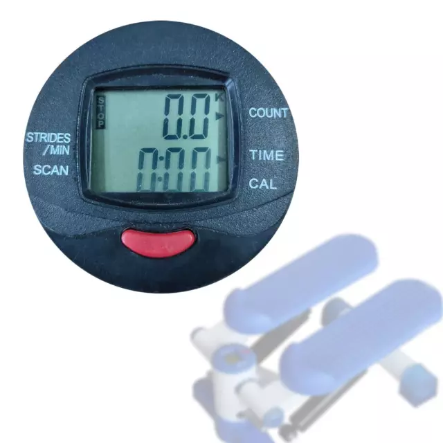 Pedometer LCD Display Measurement for Step Machine Riding Machine Speed Distance