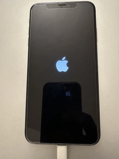 Apple iPhone XS Max - 256 Go - Gris Sidéral (Désimlocké) vitre arriere cassée