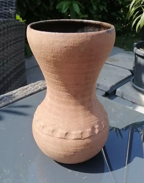 Accolay superbe  Grand vase céramique   série gauloise année 50/60