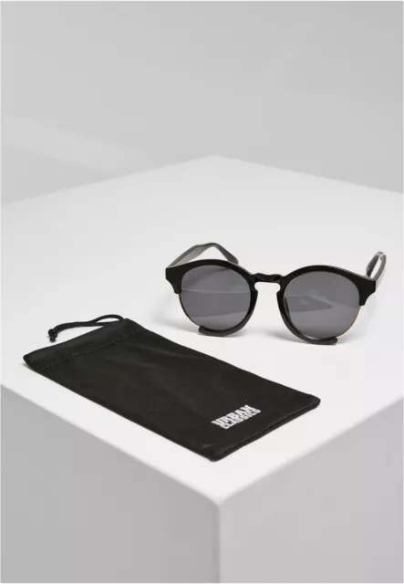 Urban Classics Gafas de Sol Unisex Adulto Lentes Circulares Black