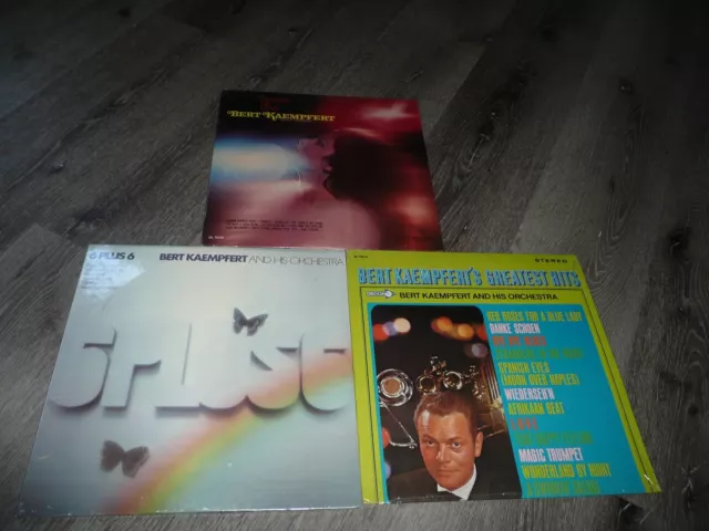 4 New Sealed Bert Kaempfert Albums. Two are sealed together!  Greatest Hits
