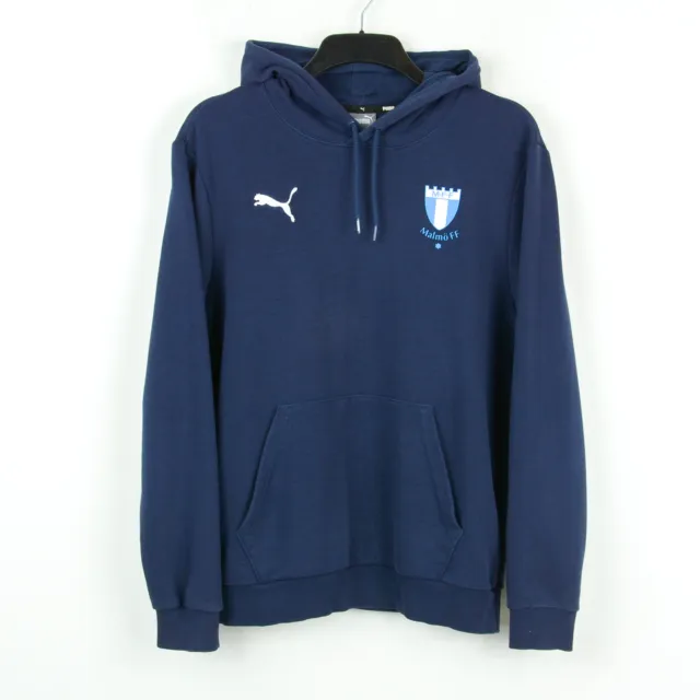 Malmo FF Puma Mens M Soccer Football Hoodie Sweatshirt Jumper Pullover Sweater