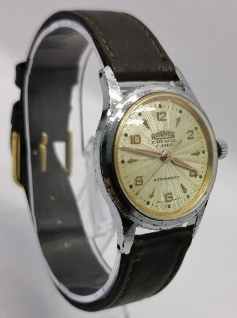 Mouvement De Montre Vintage Herodia – Calibre FHF 28 – Mécanique Manuel – Occasion