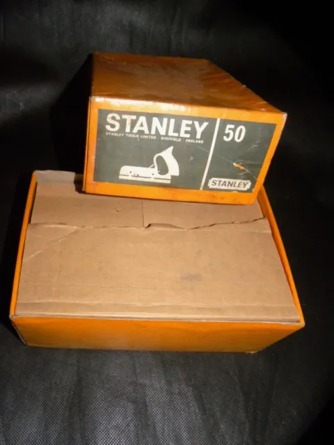 Vintage Boxed Stanley Eng No 50 Combination Plane - Complete (307)