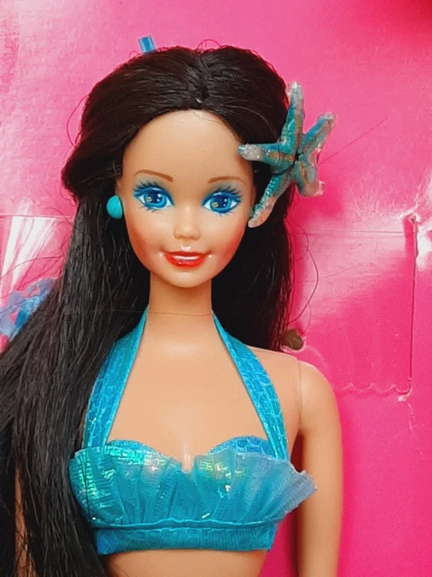 Barbie Muñeca mágica cambiante de color de sirena de Malibú Rosa| Kidinn