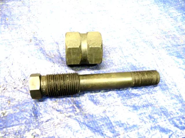 Greenlee Stud Drawbar Set  5004188 and Nut 5006992 NOS