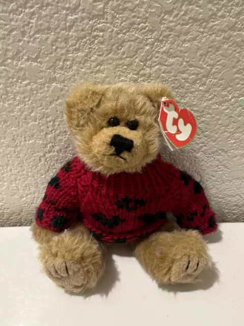 Bearkhardt Ty Beanies Attic Treasure Jointed Teddy Bear