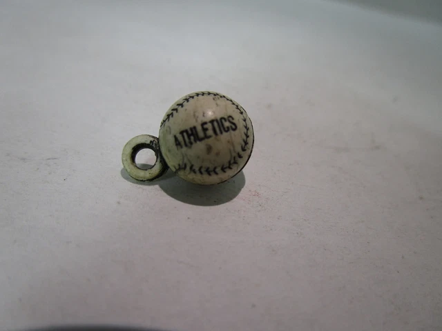 Vintage Athletics Baseball Shaped Charm Gumball